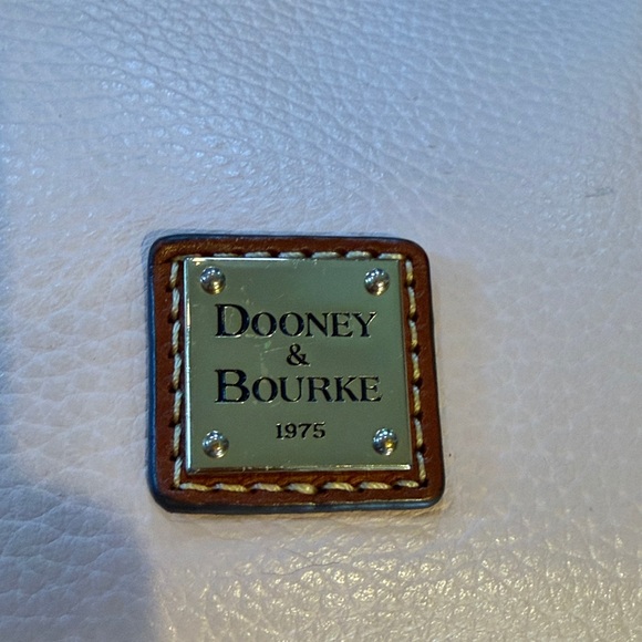 Dooney & Bourke Light Pink Tote with Brown Accents - Picture 2 of 7
